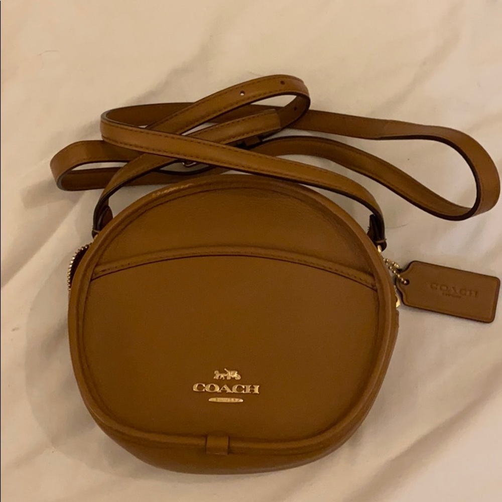 Coach leather canteen bag